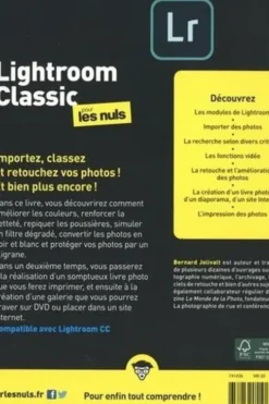 Lightroom Classic pour les nuls, Bernard Jolivalt