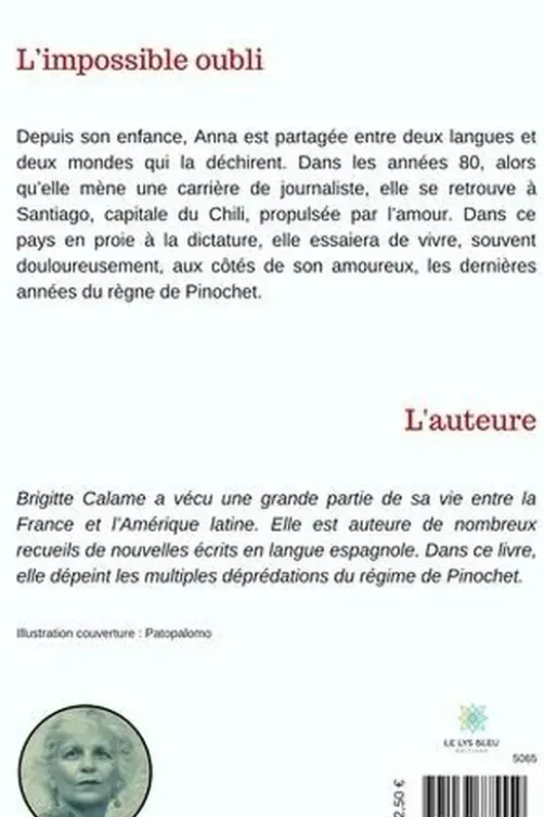 L'impossible oubli, Brigitte Calame
