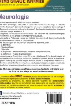L'indispensable en stage de neurologie. 3e édition, Kiyoka Kinugawa