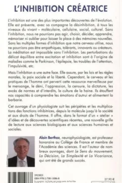 L'inhibition créatrice, Alain Berthoz