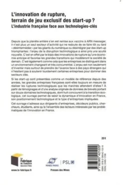 L'innovation de rupture, terrain de jeu exclusif des start-up ? L'industrie française face aux technologies clés, Sonia Bellit