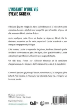 L'instant d'une vie, Sylvie Schenk