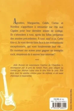 L'internat de l'île aux cigales Tome 4 : Adieu le collège, Julie Bonnie