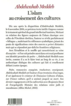 L'islam au croisement des cultures, Abdelwahab Meddeb