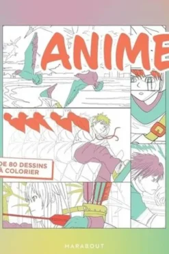 Livre de coloriage Animé, Marabout