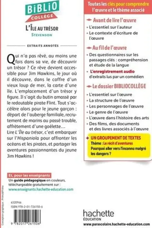 L'île au trésor, Robert Louis Stevenson