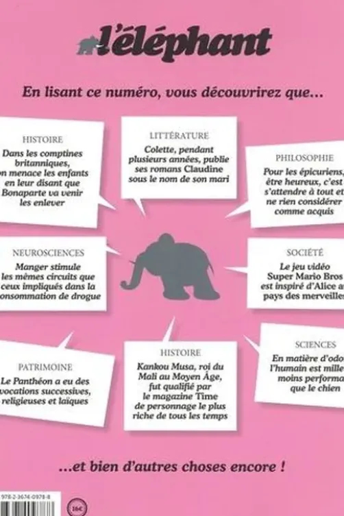 L'éléphant N° 34, avril 2021, Guénaëlle Le Solleu