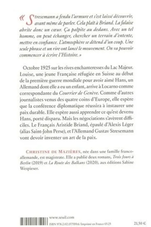 Locarno, Christine de Mazières
