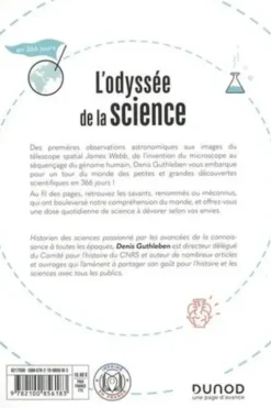L'odyssée de la science. En 366 jours, Denis Guthleben