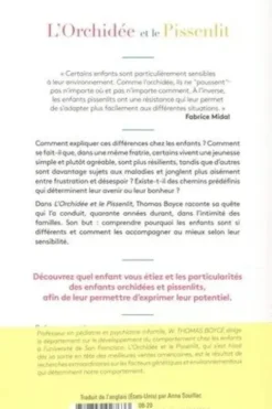 L'orchidée et le pissenlit. Pourquoi certains enfants sont en difficulté et comment tous peuvent s'épanouir, Thomas-W Boyce