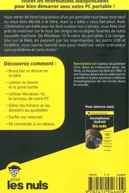 L'ordinateur portable pour les nuls. 5e édition, Dan Gookin