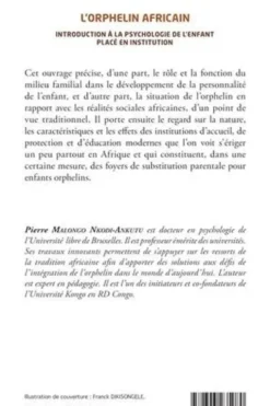 L'orphelin africain. Introduction à la psychologie de l'enfant placé en institution, Pierre Malongo Nkodi-Ankutu