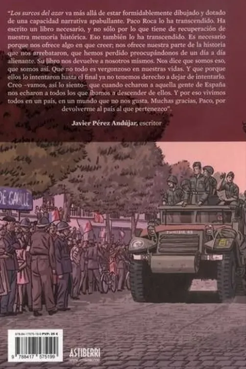 Los Surcos del Azar. Edition en espagnol, Paco Roca
