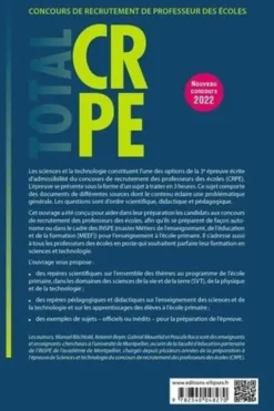 L'épreuve écrite de sciences et technologie. Edition 2022, Manuel Bächtold
