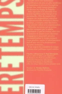 L'ère du temps libéré. Propositions pour une révolution écologique et culturelle, Paul Montjotin