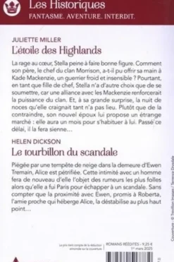 L'étoile des Highlands ; Le tourbillon du scandale, Juliette Miller