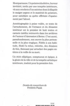 L'étrange tournant, Ludwig Hohl