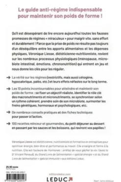 Ma bible pour perdre du poids sans régime, Veronique Liesse
