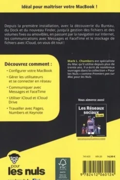 MacBook pour les Nuls. 4e édition, Mark L. Chambers