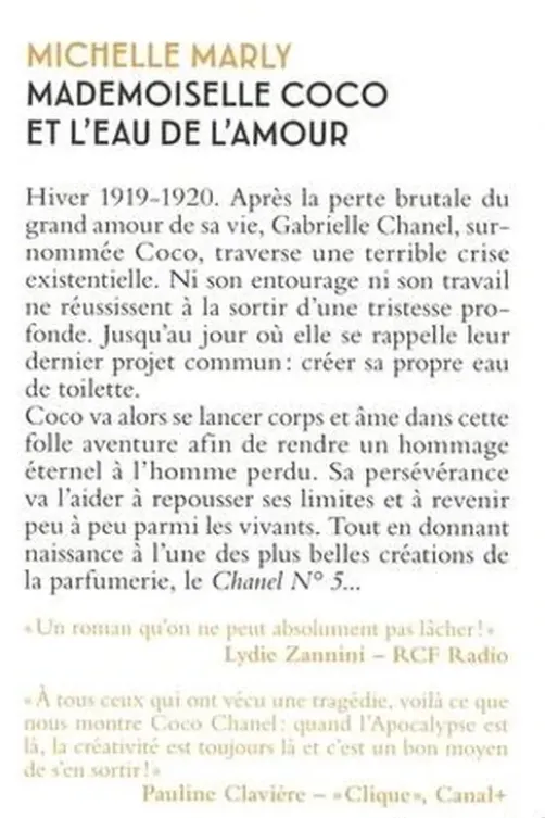 Mademoiselle Coco et l'eau de l'amour, Michelle Marly