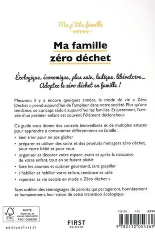 Ma famille zéro déchet, Marjolaine Solaro