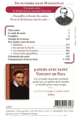 Magnificat Petit format N° 383, Octobre 2024, David Gabillet