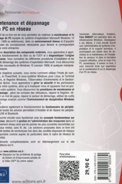 Maintenance et dépannage d'un PC en réseau. 7e édition, Yann Bardot