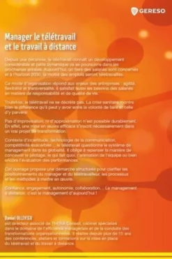 Manager le télétravail et le travail à distance. Adapter son management aux équipes en distanciel, 3e édition, Daniel Ollivier