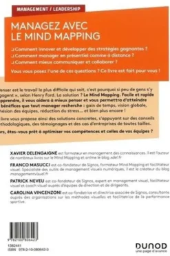 Managez avec le Mind Mapping. 2e édition, Xavier Delengaigne