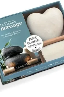 Ma pierre de massage. Coffret avec 1 pierre, sa pochette, et 1 livret, Philippe Chavanne