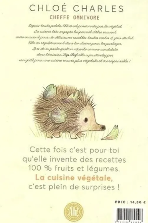 Ma p’tite cuisine végétale, Chloé Charles