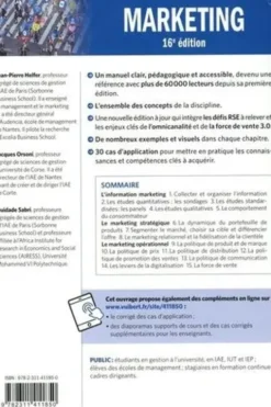 Marketing. 16e édition, Jean-Pierre Helfer