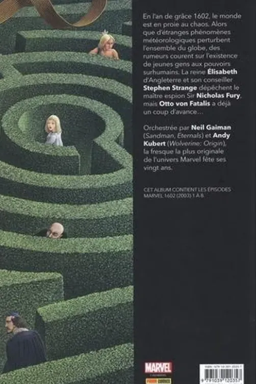 Marvel 1602, Neil Gaiman