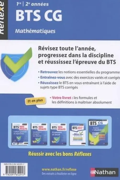 Mathématiques BTS CG 1re et 2e années, Jean-Luc Dianoux