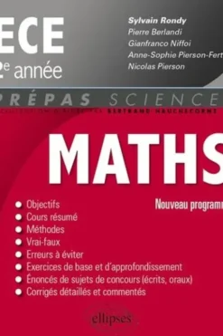 Mathématiques ECE 2e année, Ellipses Marketing