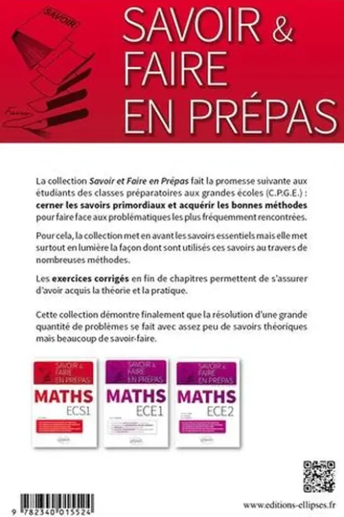 Mathématiques ECS2, Hervé Gras