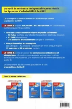 Mathématiques. Epreuve écrite d'admissibilité CRPE Tome 2, Edition 2020, Roland Charnay