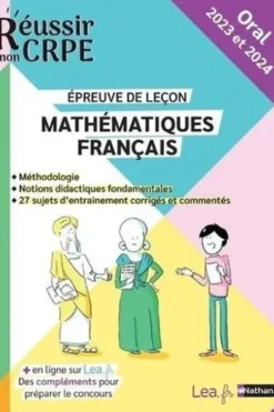 Mathématiques Français. Epreuve de leçon, Edition 2023-2024, Daniel Motteau