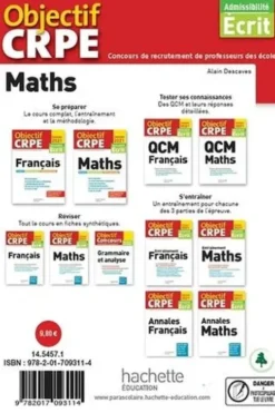 Maths. Admissibilité écrit, Edition 2021, Alain Descaves
