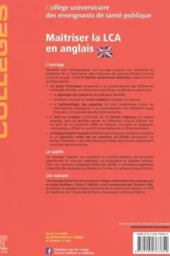 Maîtriser la LCA en anglais. 5e édition, CUESP