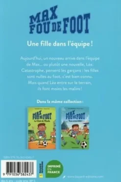 Max fou de foot Tome 3 : Une fille dans l'équipe !, Gwénaëlle Boulet