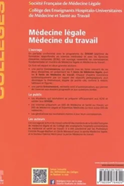 Médecine légale - Médecine du travail, Clothilde Rougé-Maillart