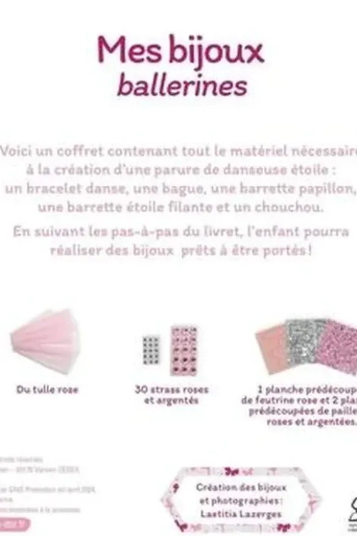 Mes bijoux ballerines, Laetitia Lazerges