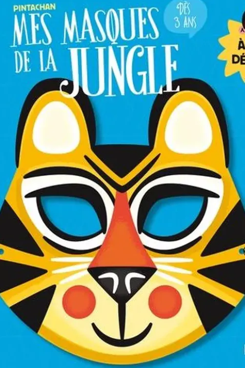 Mes masques de la jungle à décorer, Pintachan