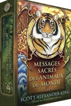 Messages sacrés des animaux du monde. Avec 49 cartes oracle, Scott Alexander King