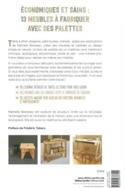 Meubles en palettes. 13 pas à pas pour un mobilier sain, récup et design, Nathalie Boisseau