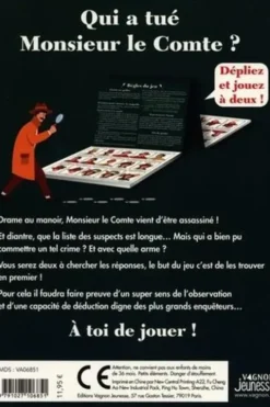 Meurtre au manoir. Cherchez le coupable !, Vagnon