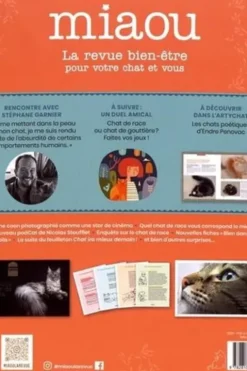 Miaou N° 13, mars-avril 2021 : Chat de race ou gouttière : notre match... amical, Laura Stioui