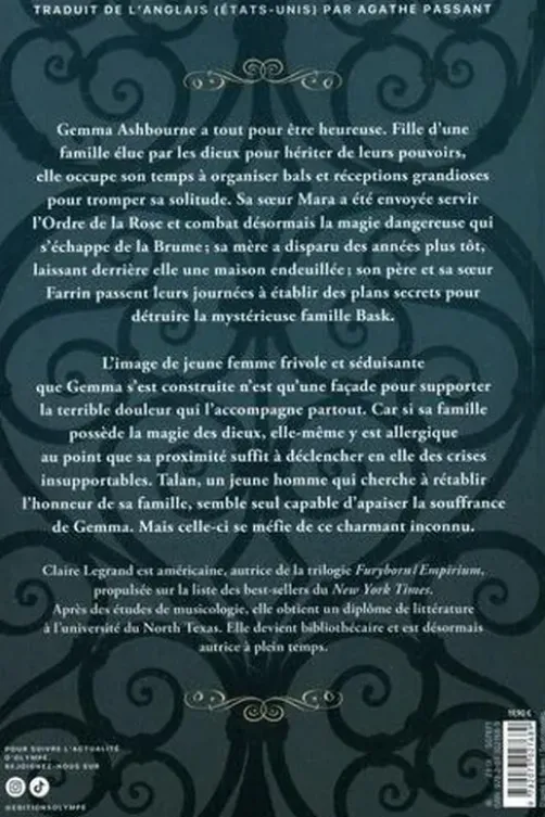 Middlemist Tome 1 : Une couronne de lierre et de verre, Claire Legrand