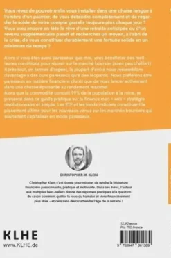 Millionnaire avec la stratégie du paresseux. Comment investir intelligemment et avec succès dans les fonds indiciels et les ETF (même pour les novices) et rendre votre conseiller bancaire superflu ?, Christopher M. Klein